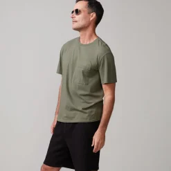 MONROW Relaxed Pocket Crew GENERALGREEN Fashion